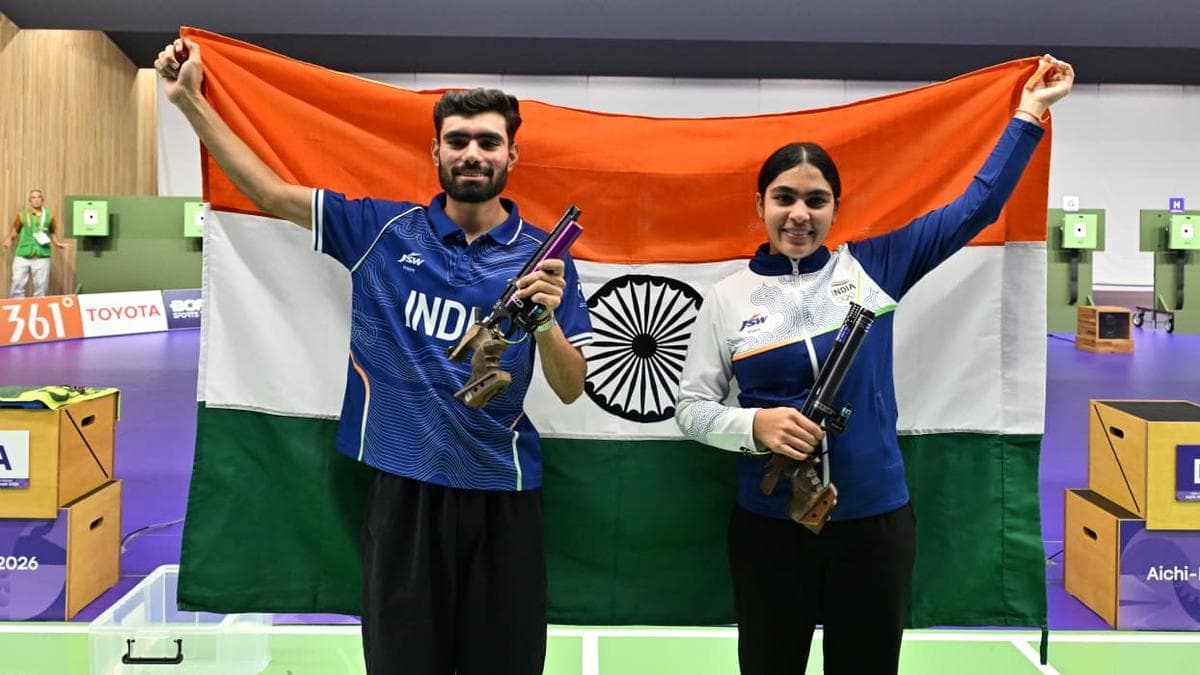 India Wins Gold Medal in Shooting at Asian Games