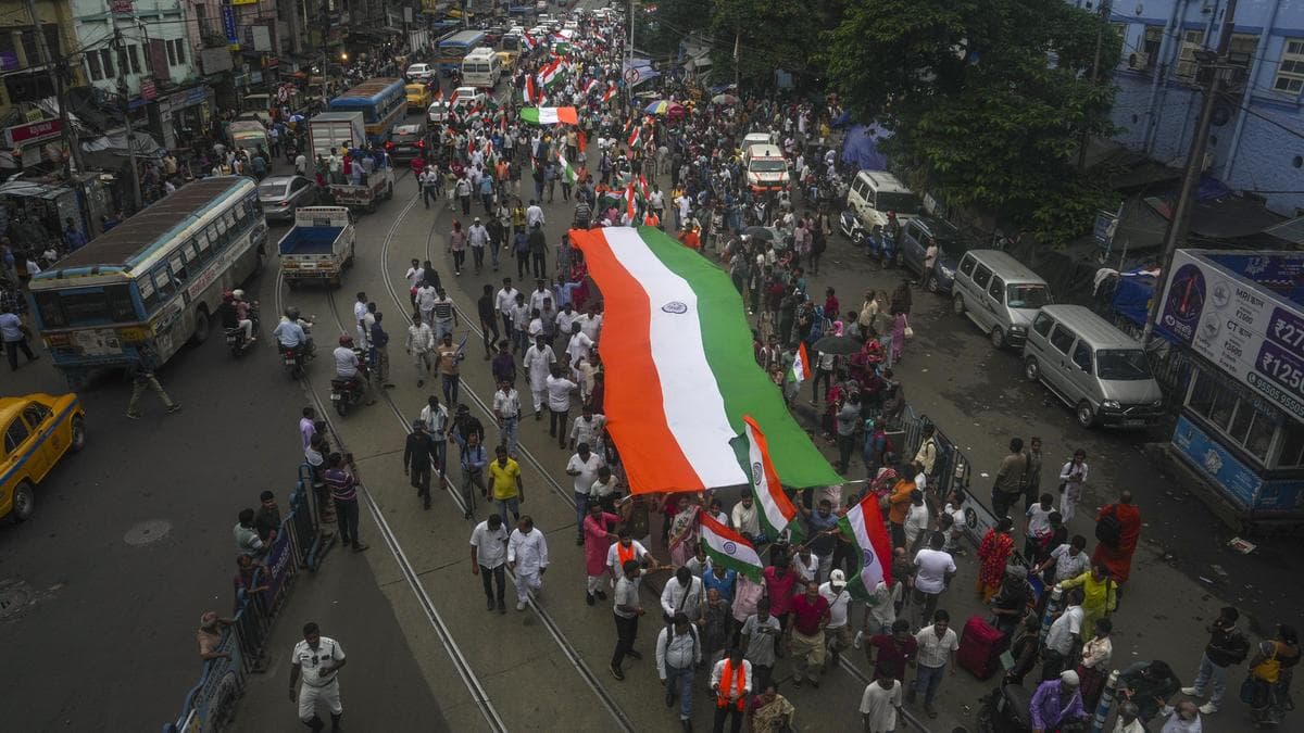 BJP Marches in Bengal Over Protest Violence