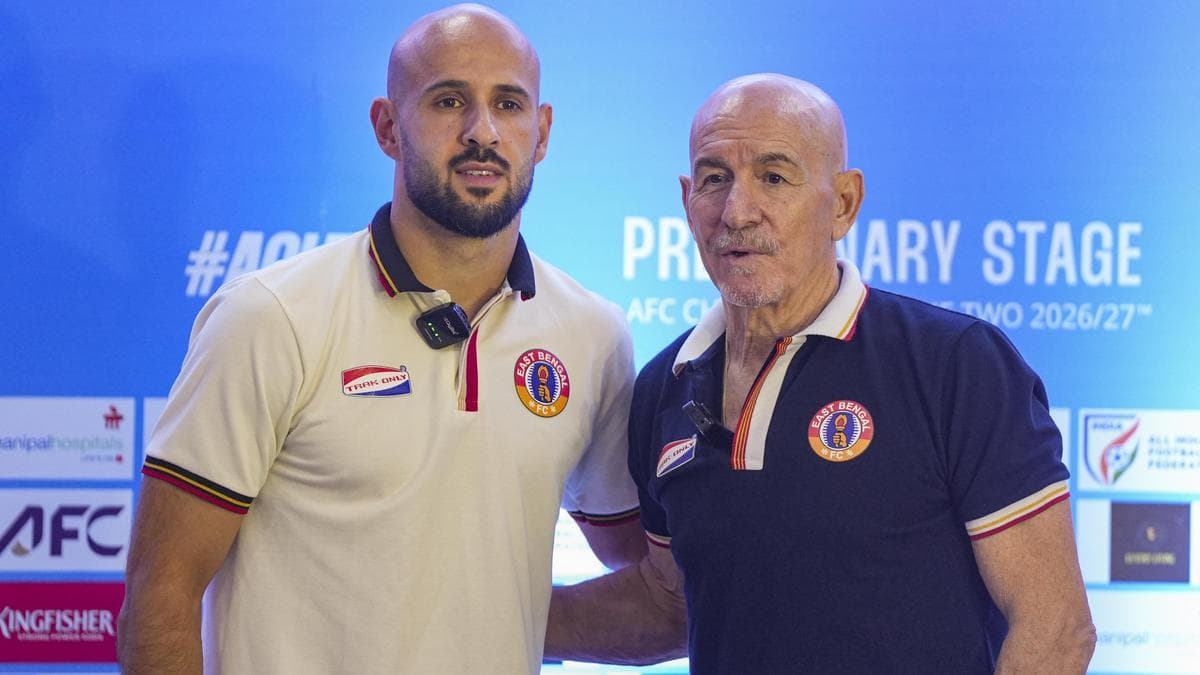 East Bengal plays Al Arabi in a big football match