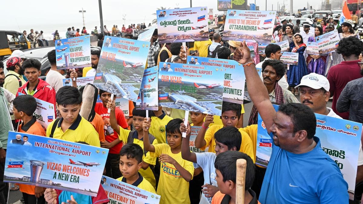 Visakhapatnam celebrates with a festive mood