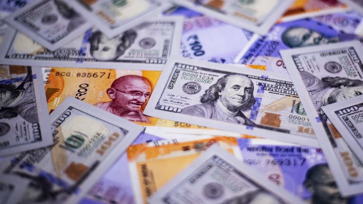 Indian Rupee Drops Against US Dollar