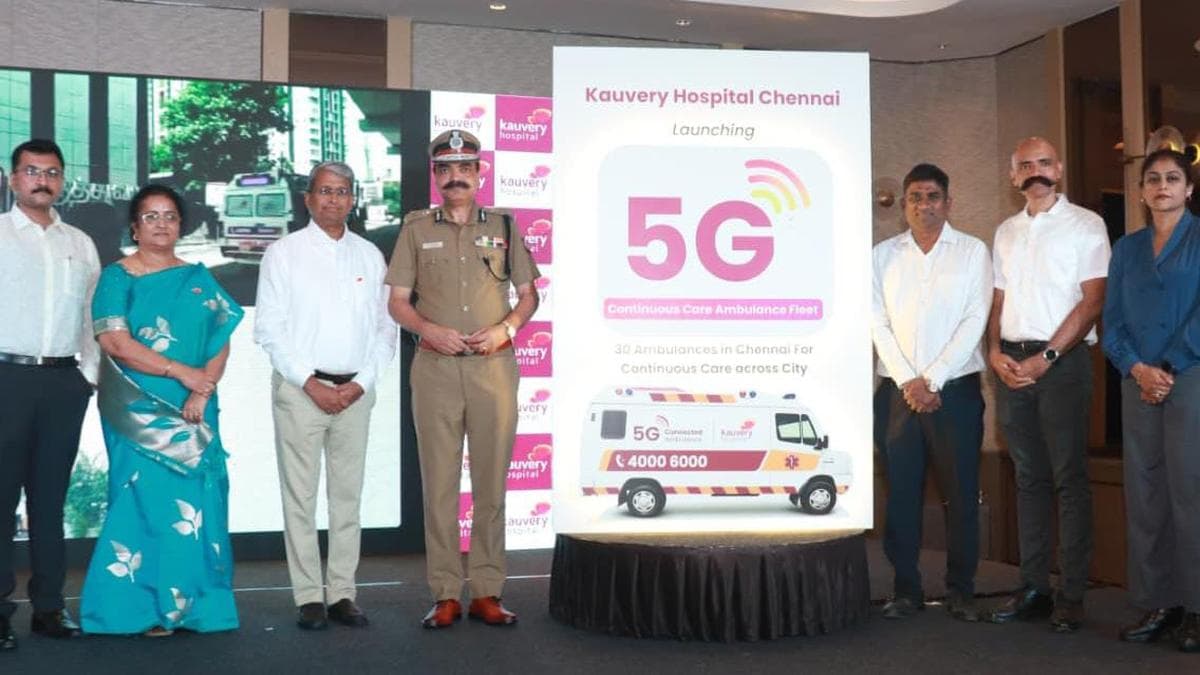 Chennai Hospital Gets New 5G Ambulances