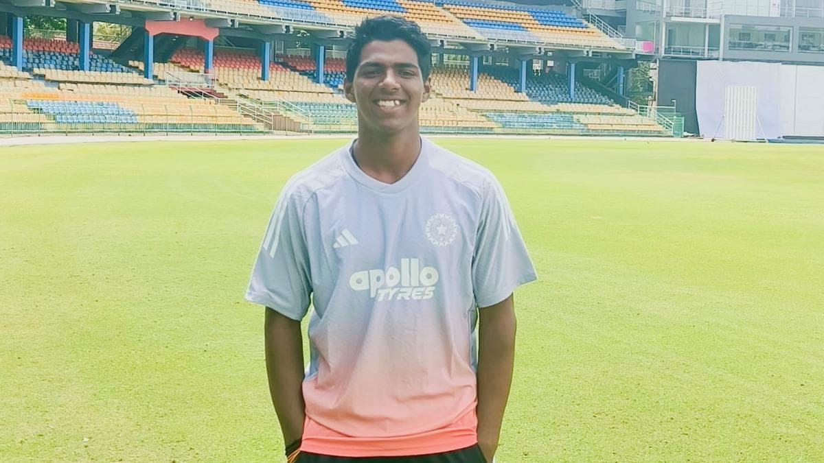 Manav Krishna prepares for Kerala Cricket League